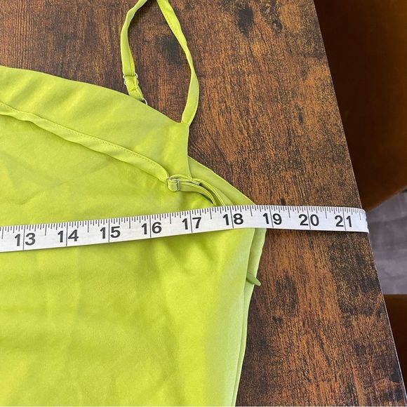 Nasty Gal Cowl Time Asymmetrical Satin Mini Dress - Picture 6 of 15